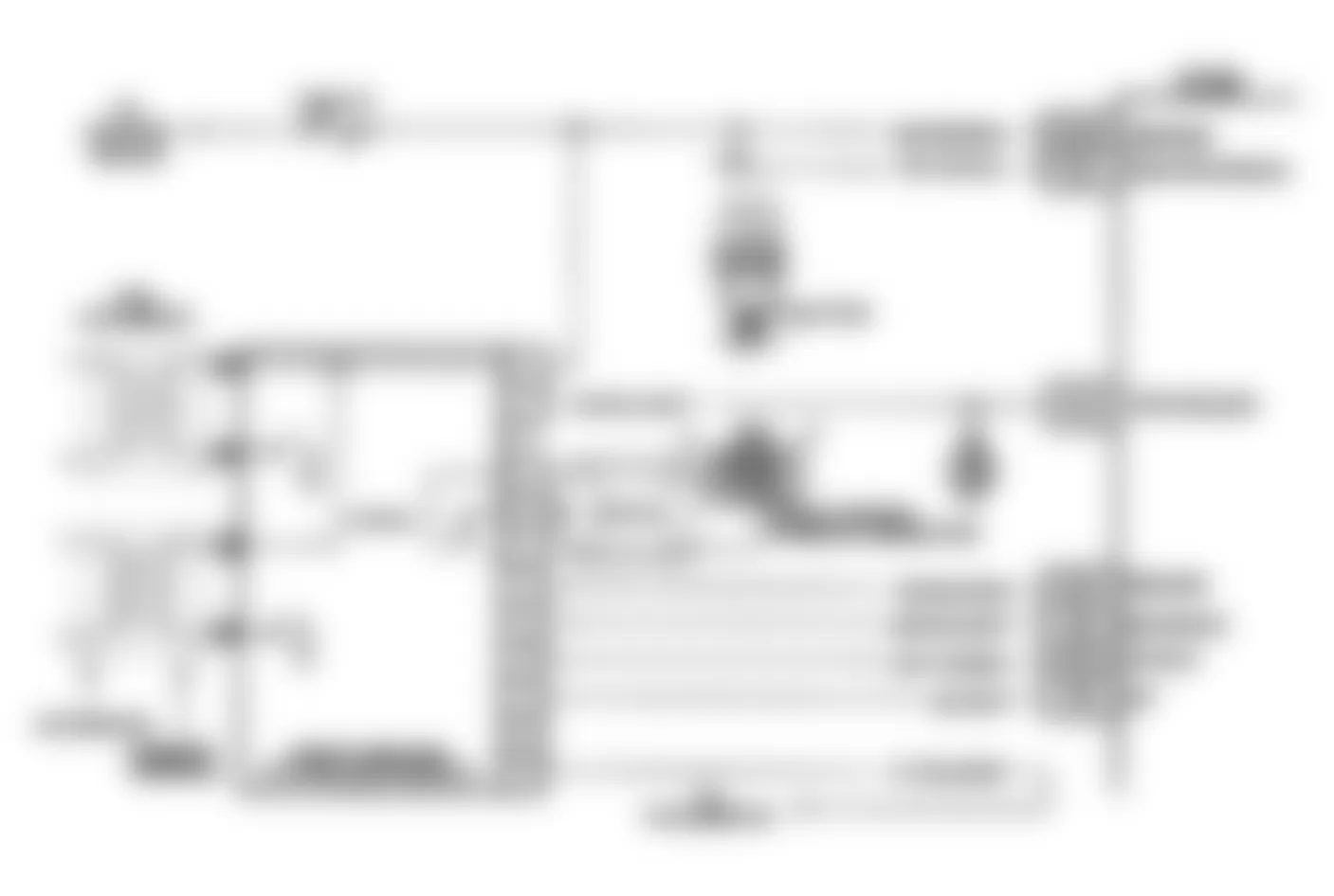 Chevrolet Cavalier VL 1991 - Component Locations -  Code 42, Schematic, (L Body) EST Circuit Open or Grounded