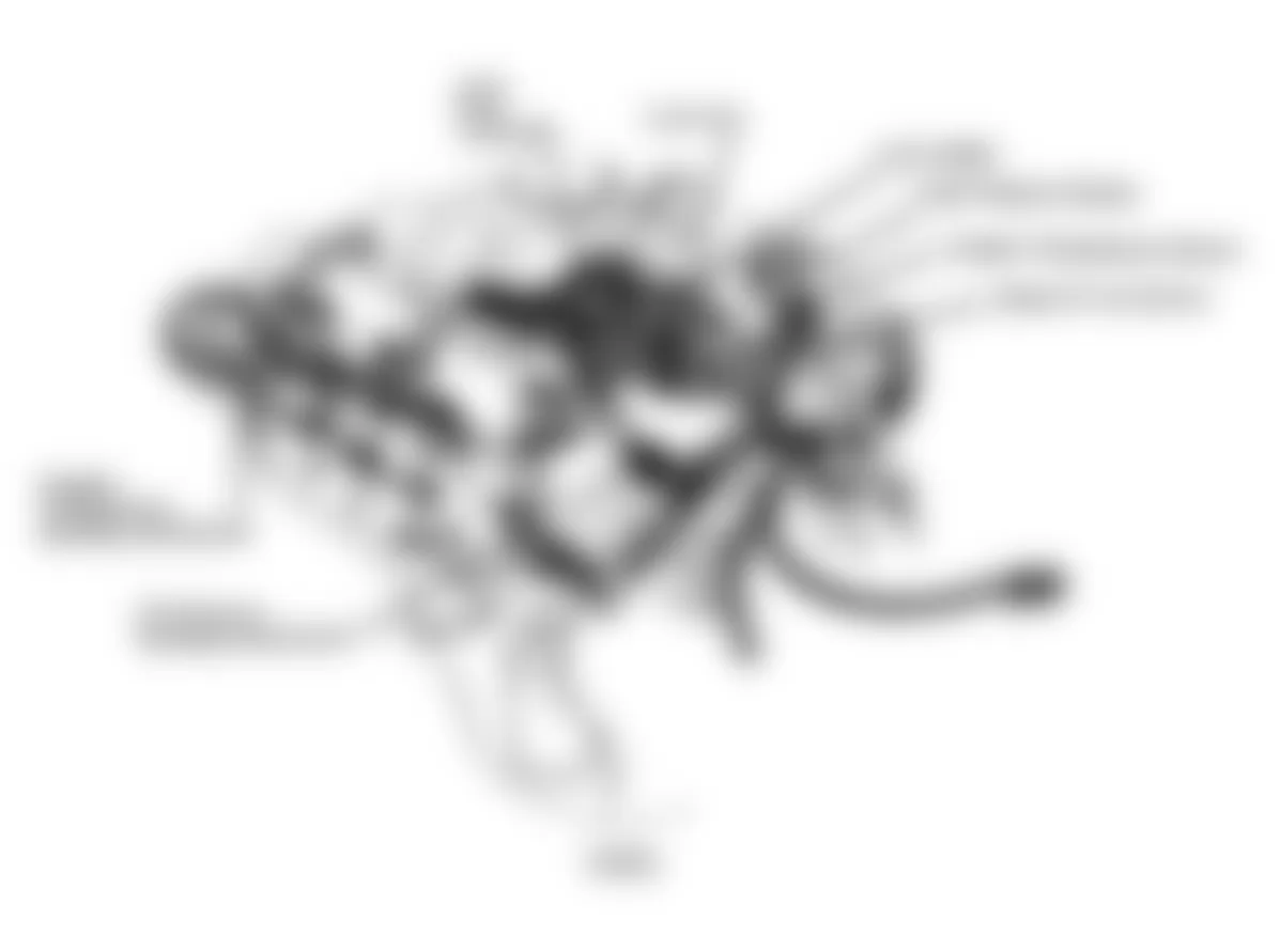 Chevrolet Chevy Van G30 1991 - Component Locations -  Component Locations (6 Of 6)