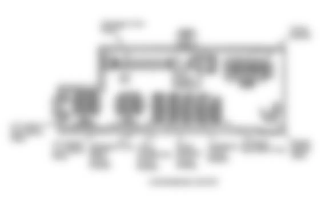 Chevrolet Lumina Z34 1991 - Component Locations -  Component Locations (4 Of 5)