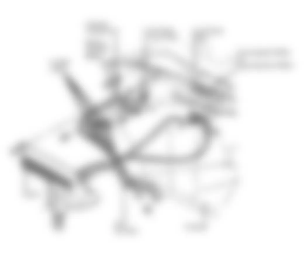 Chevrolet Pickup R3500 1991 - Component Locations -  Component Locations (3 Of 10)