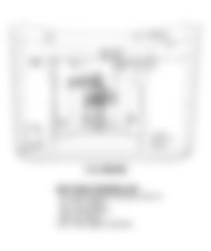 Chevrolet Pickup R3500 1991 - Component Locations -  Component Locations (7 Of 10)