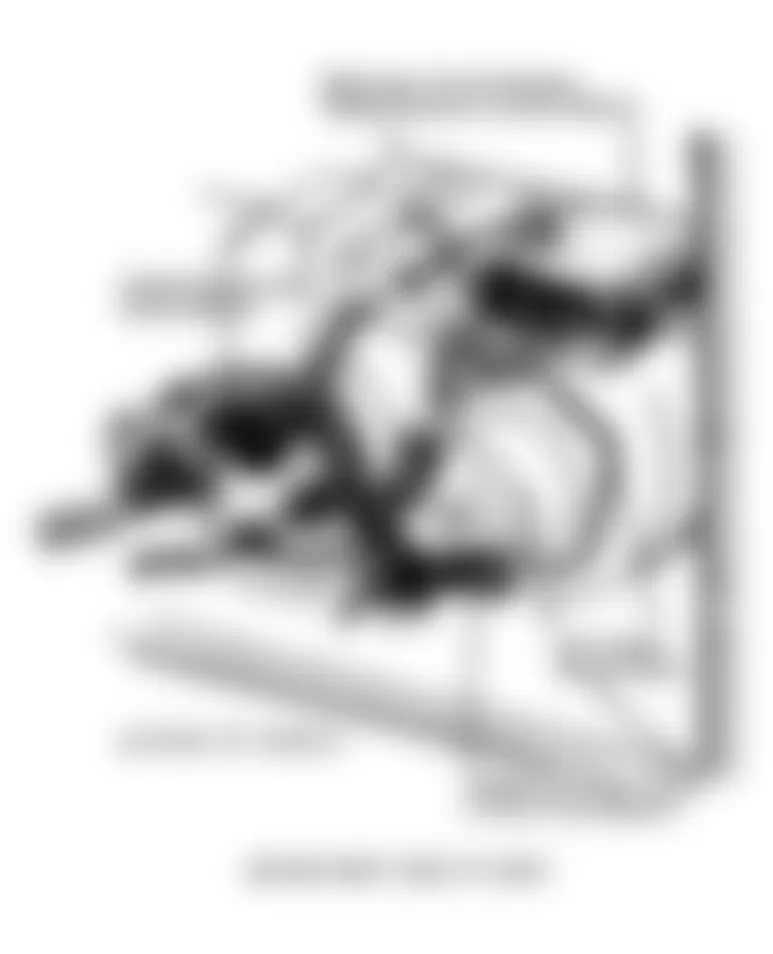 Chevrolet Pickup R3500 1991 - Component Locations -  Component Locations (8 Of 10)