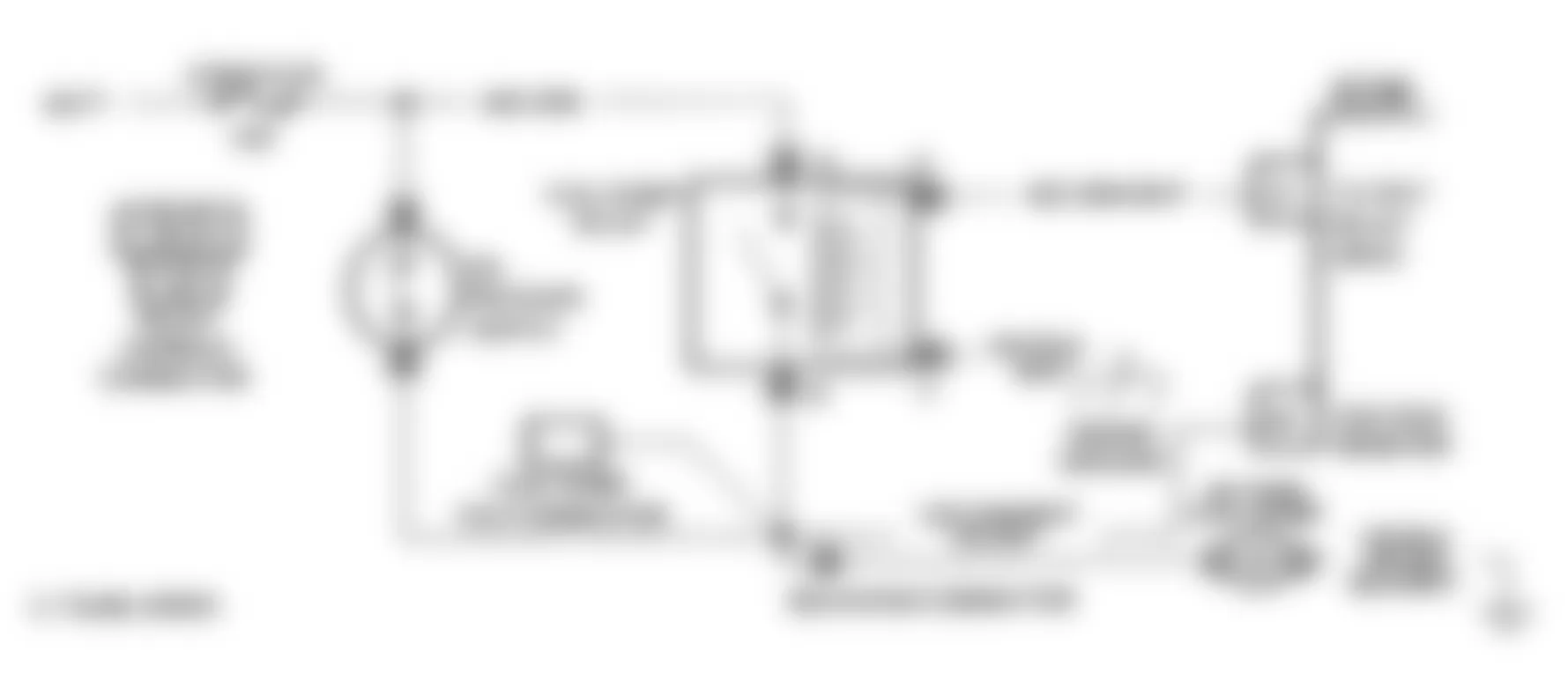 Chevrolet S10 Blazer 1991 - Component Locations -  Code 54 Schematic (Astro, Safari) Fuel Pump Circuit