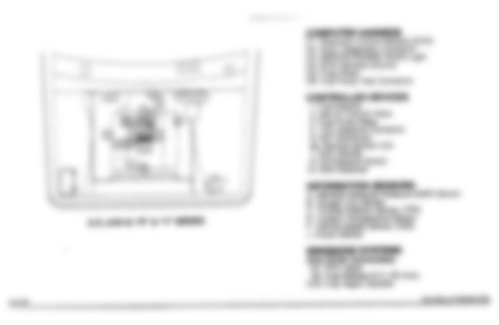 Chevrolet Suburban V2500 1991 - Component Locations -  Component Locations (3 Of 8)