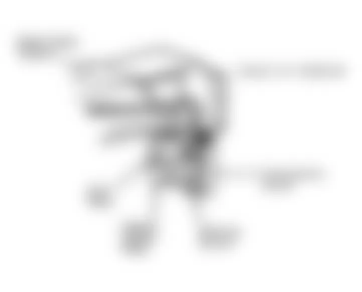 Chevrolet Suburban V2500 1991 - Component Locations -  Component Locations (5 Of 8)