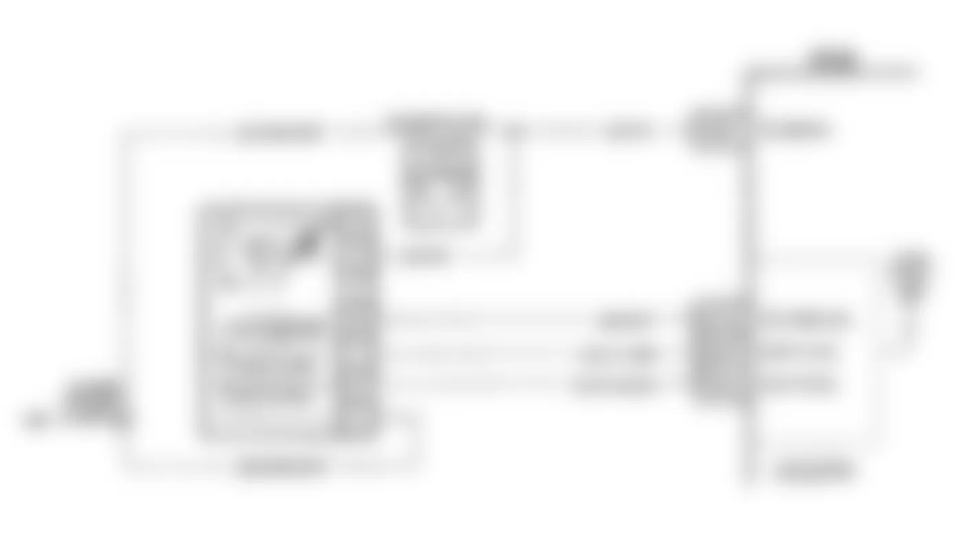 Chevrolet APV 1992 - Component Locations -  Code 56, Schematic, Quad-Driver B Fault 3.8L (1 of 2)