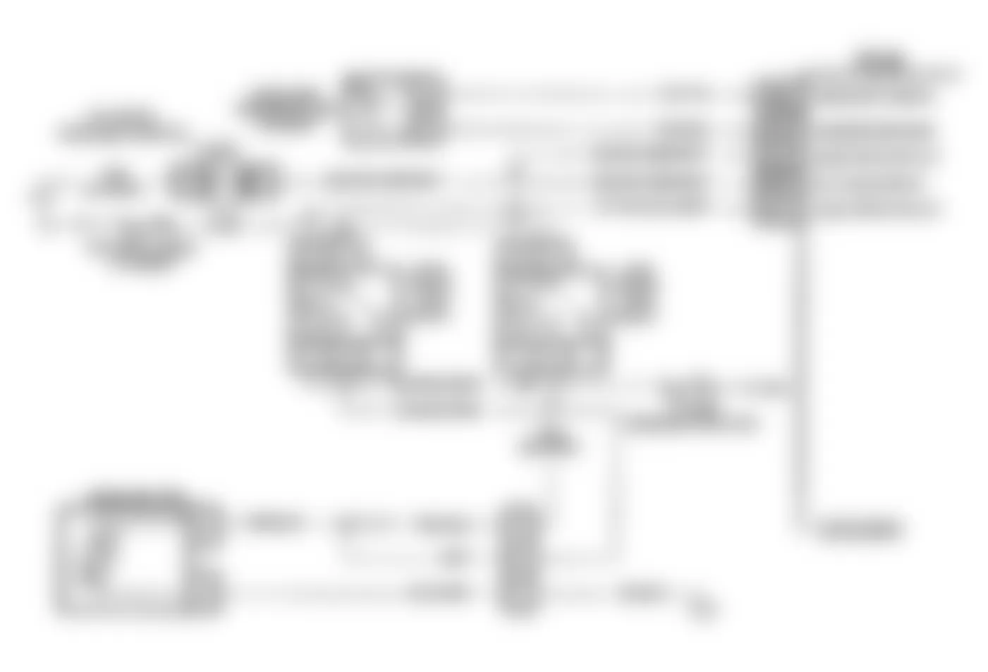 Chevrolet APV 1992 - Component Locations -  Code 69, Schematic, A/C Head Pressure Switch 3.8L