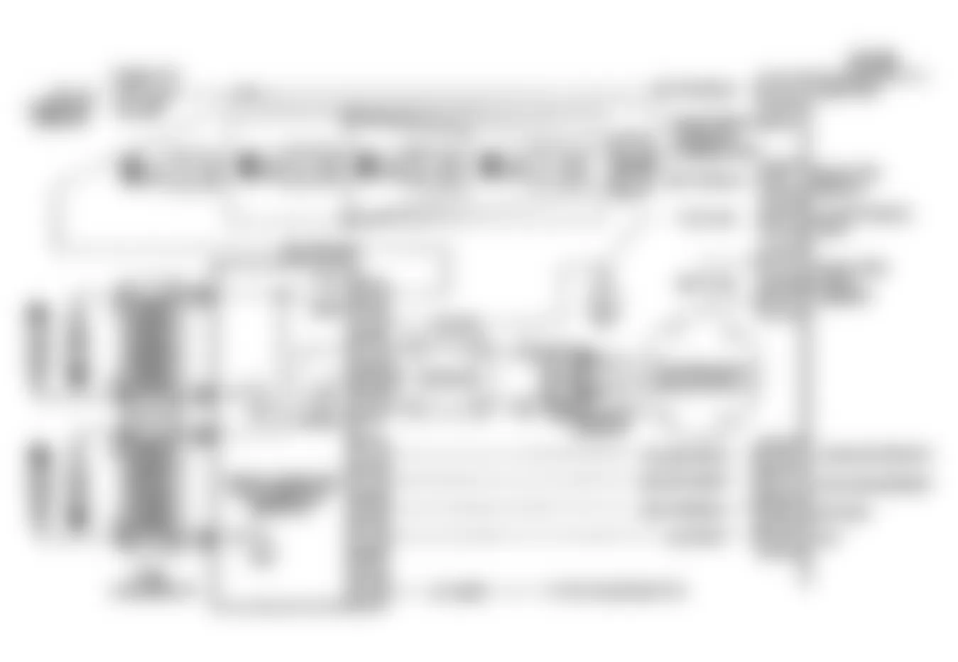 Chevrolet Cavalier RS 1992 - Component Locations -  Code 42, Schematic, EST Ckt Open or Grounded, J Body