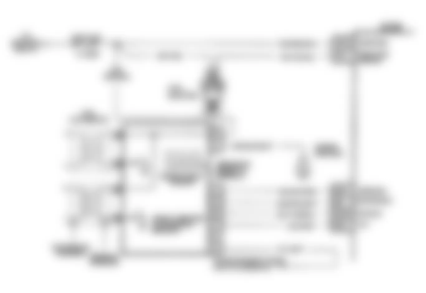 Chevrolet Lumina Euro 1992 - Component Locations -  Code 42, Schematic, EST Ckt Open or Grounded, A Body