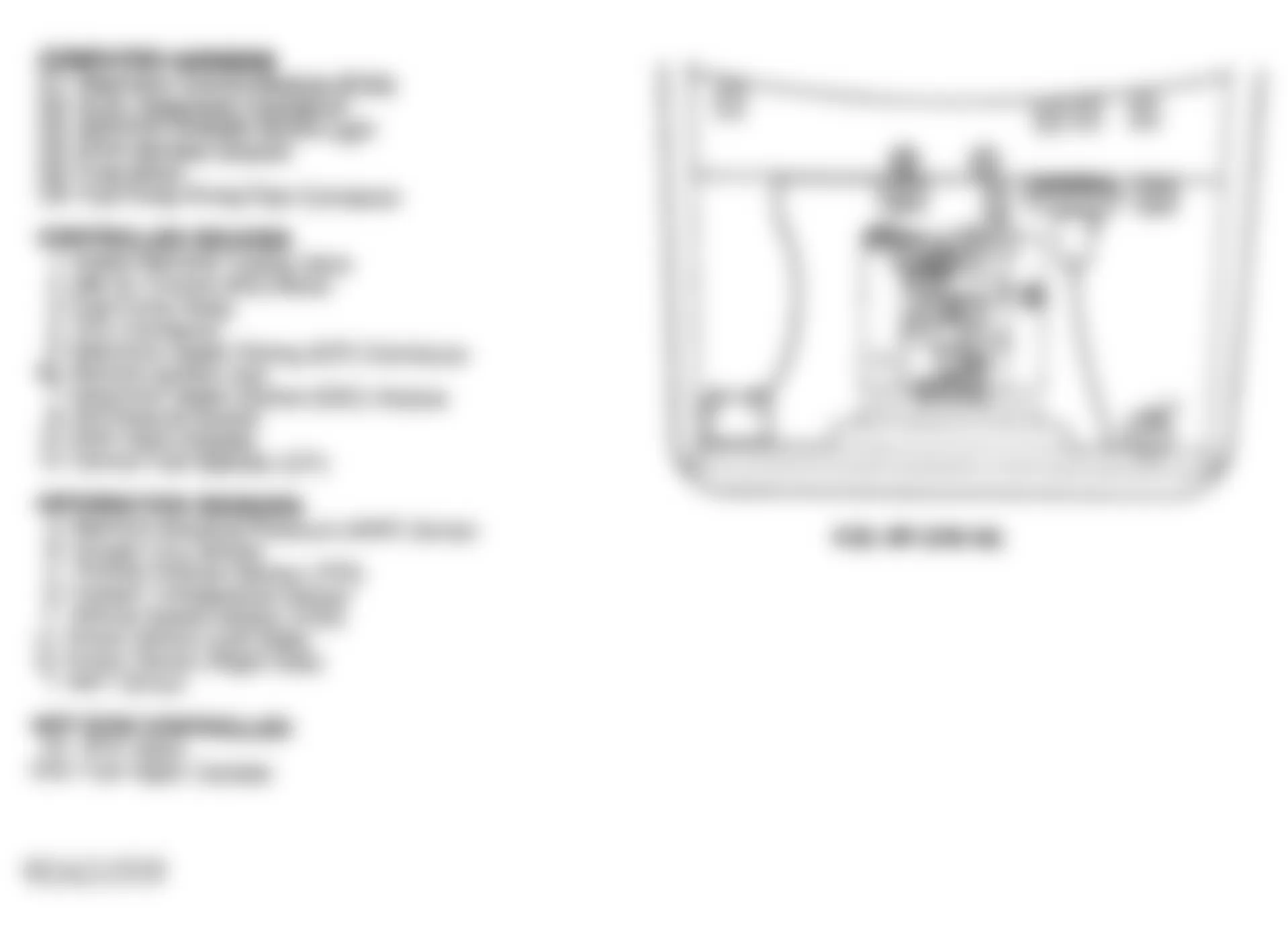 Chevrolet S10 Pickup 1992 - Component Locations -  Component Locations (5 Of 5)