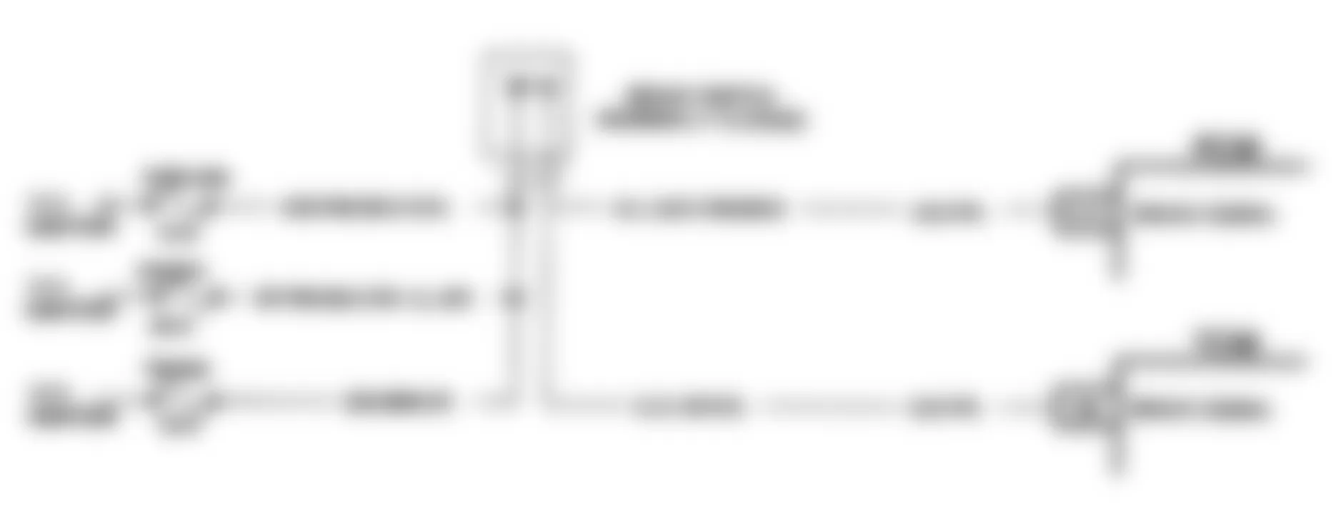 Chevrolet Suburban K1500 1992 - Component Locations -  Brake Signal Circuit Check, Schematic