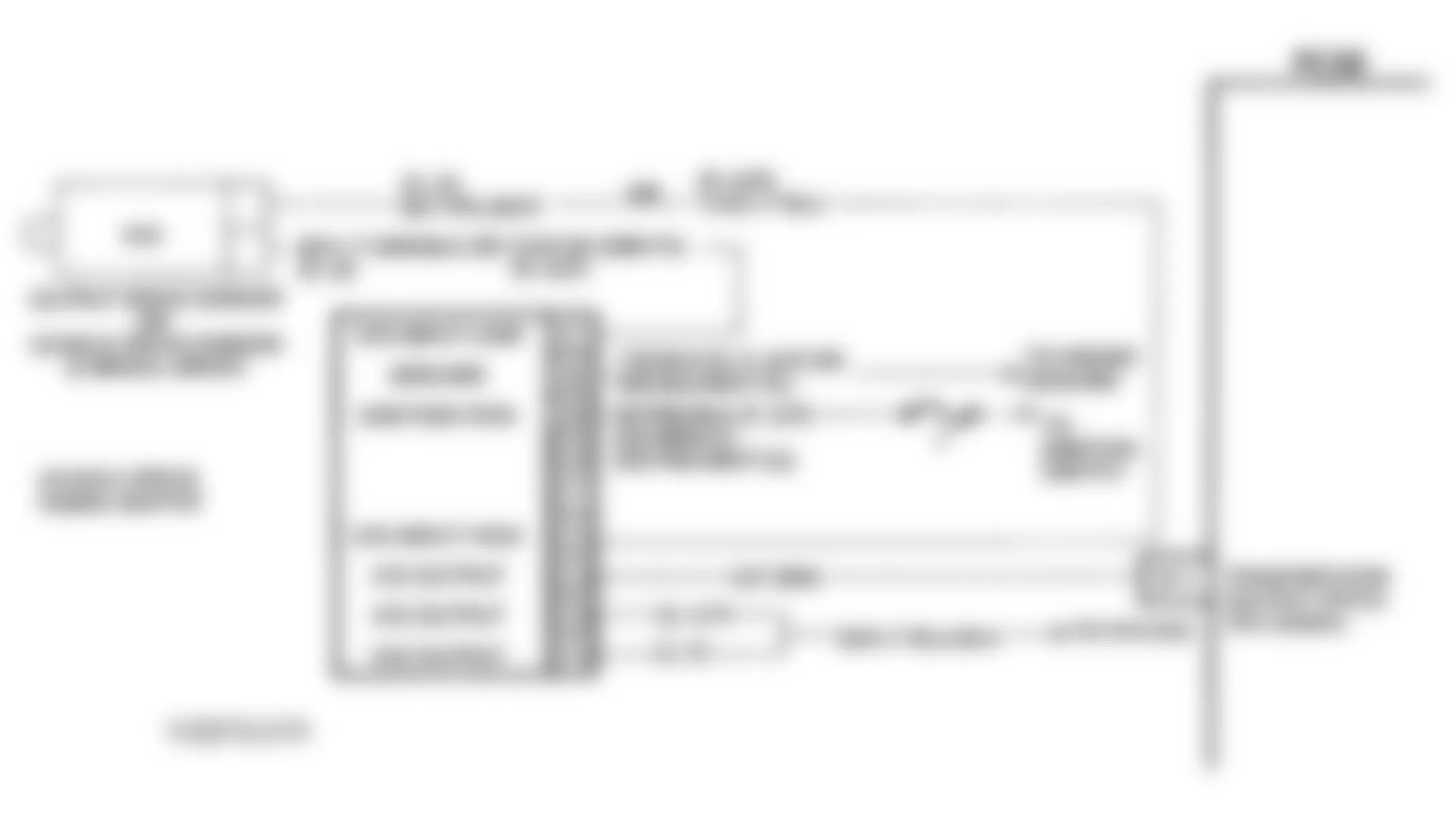 Chevrolet APV 1993 - Component Locations -  CODE 24, Schematic, VSS (2WD W/ 4L80E Transmission)