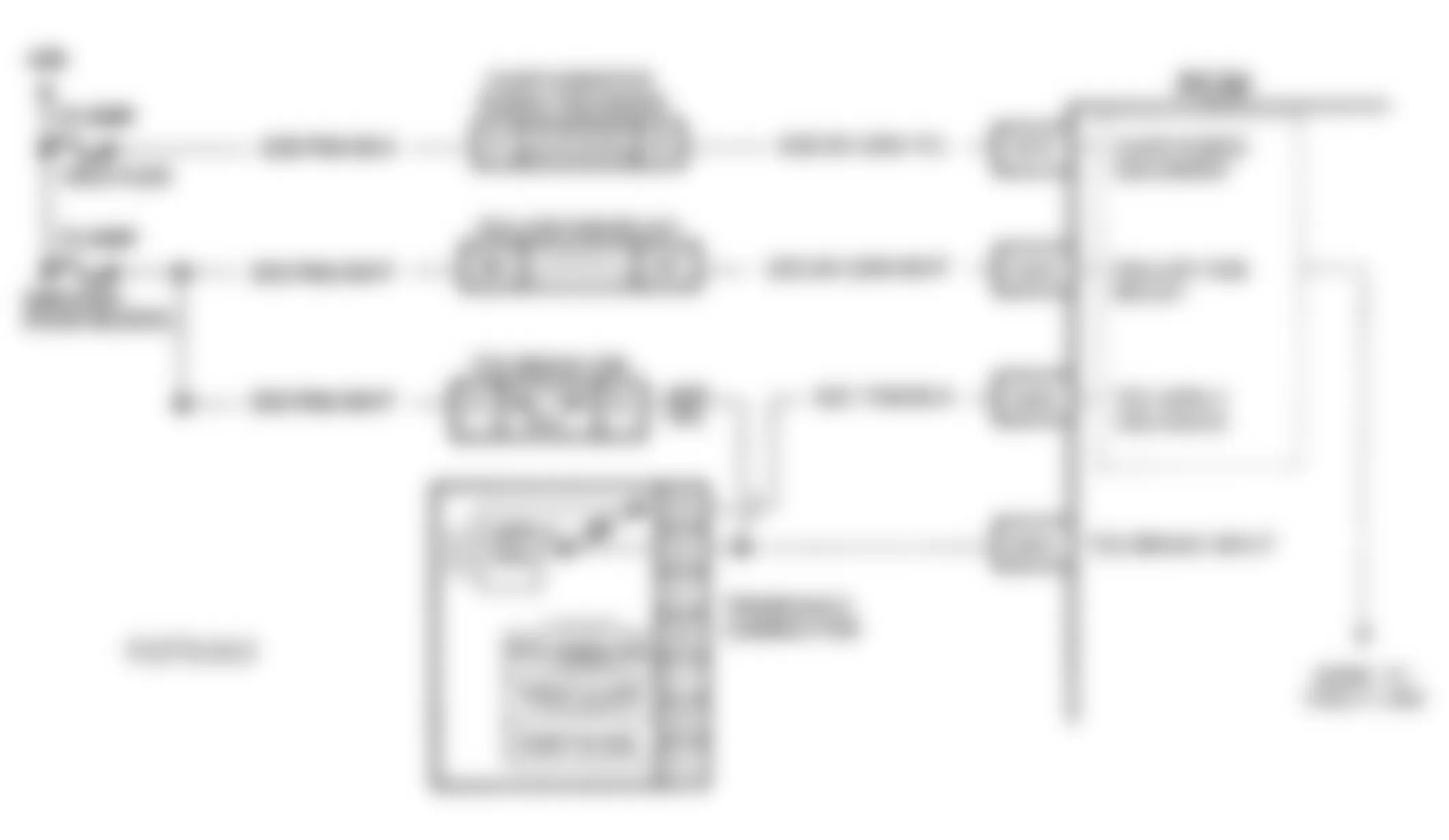 Chevrolet APV 1993 - Component Locations -  CODE 26, Schematic, Quad Driver Circuit (3.8L)