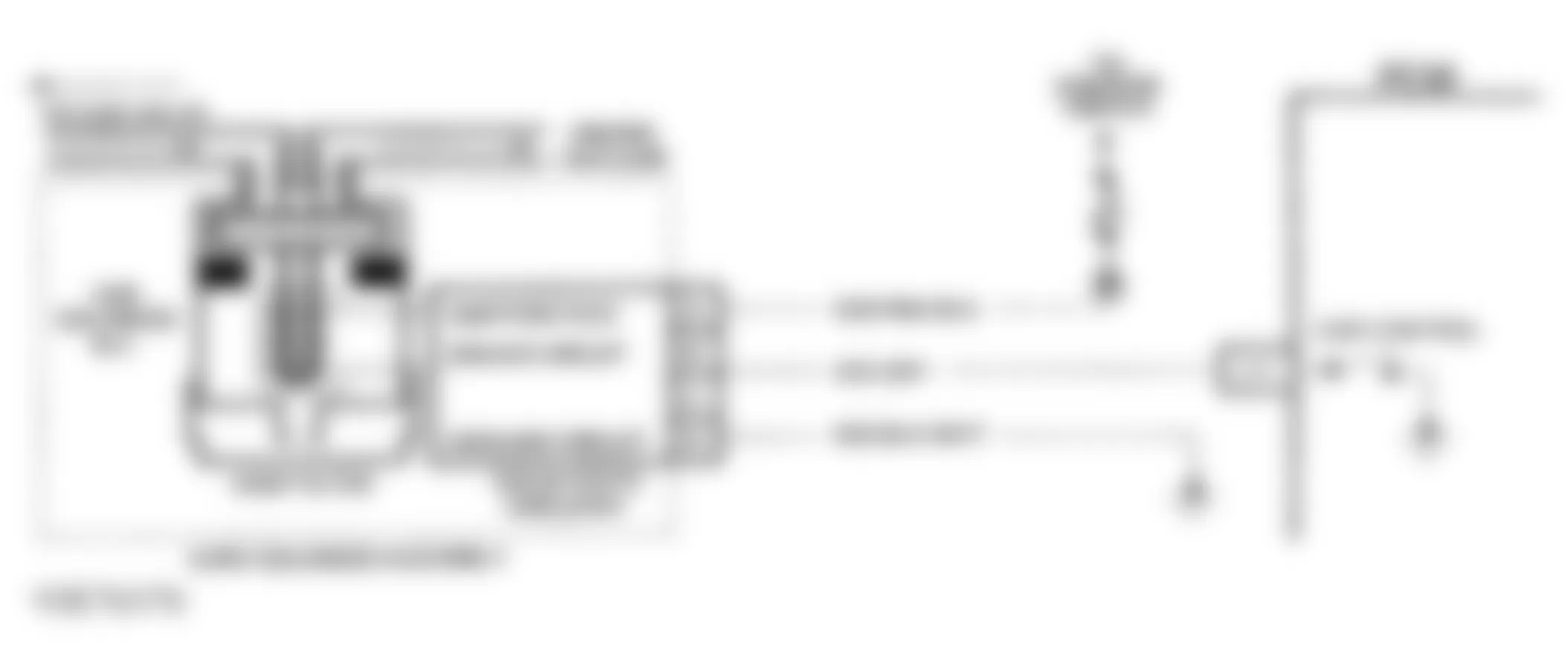 Chevrolet APV 1993 - Component Locations -  CODE 32, Schematic, EGR System Error (4.3L S & T Series Util. W/ M/T (Exc. CPI))