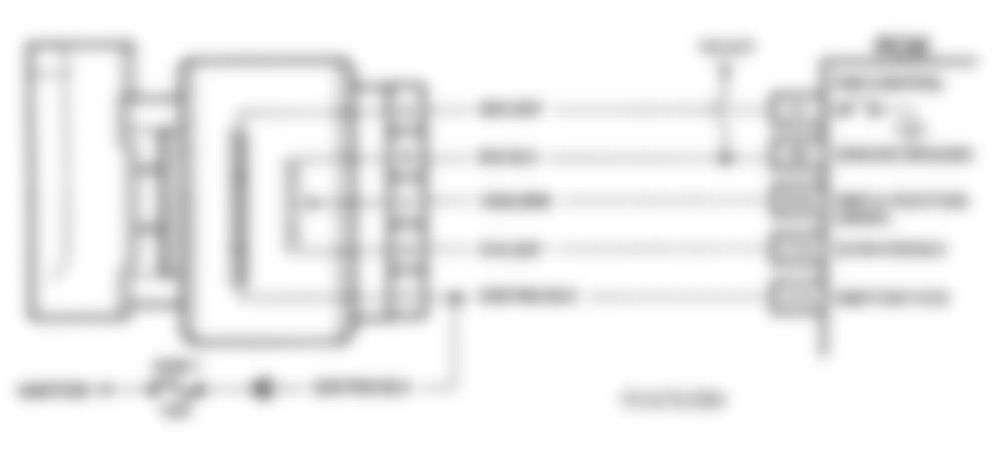 Chevrolet APV 1993 - Component Locations -  CODE 32, Schematic, Linear EGR System Error (4.3L C & M Series (Cal.) & 4.3L L & M Series W/ CPI)