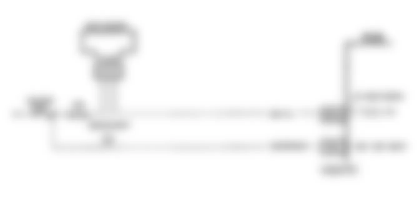 Chevrolet APV 1993 - Component Locations -  CODE 34, Schematic, MAP Sensor Signal Voltage Low (3.8L)