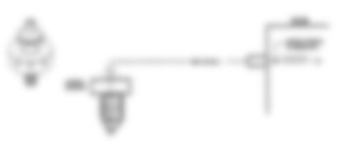 Chevrolet APV 1993 - Component Locations -  CODE 43, Schematic, ESC W/O Module (Exc. 4.3L S & T Series P/U W/ M/T & 4/3L CPI)