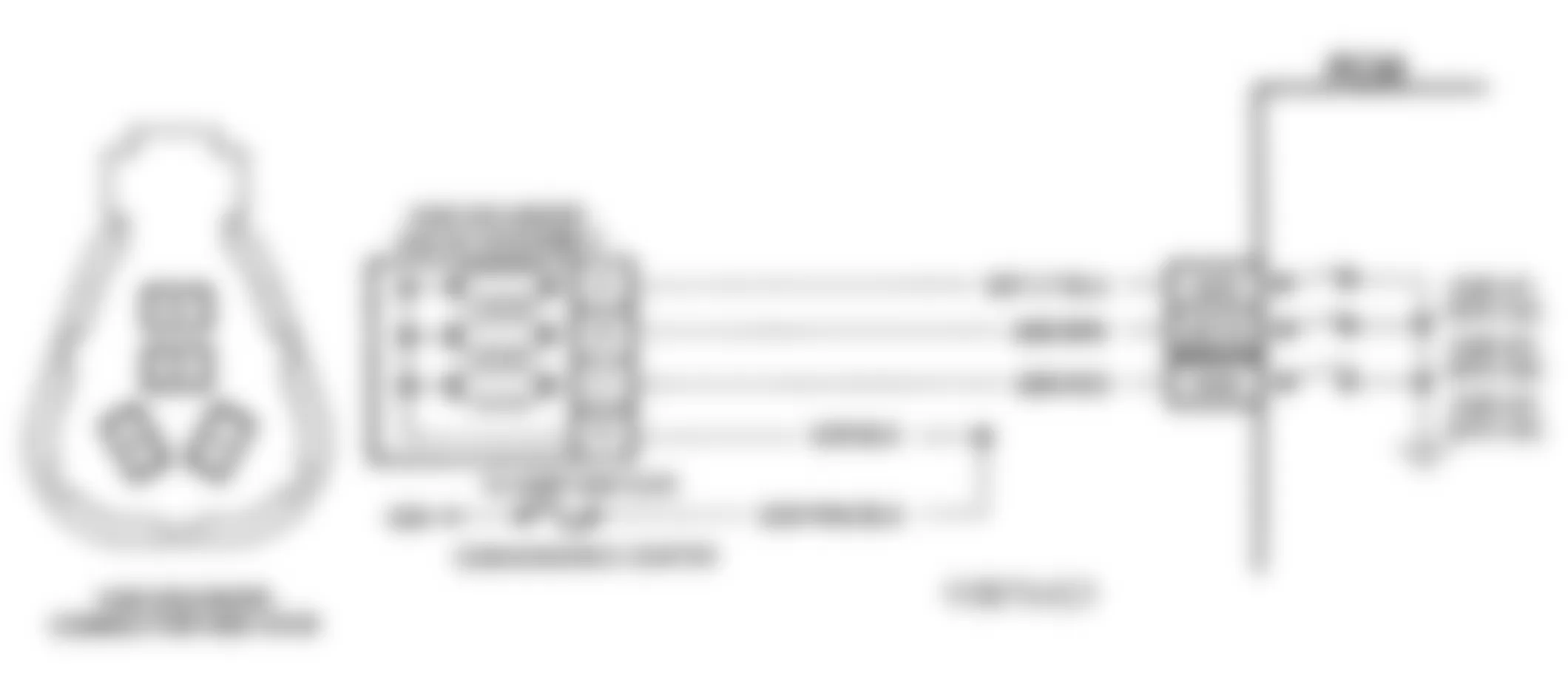 Chevrolet APV 1993 - Component Locations -  CODE 53-55, Schematic, EGR Fault (3.8L)