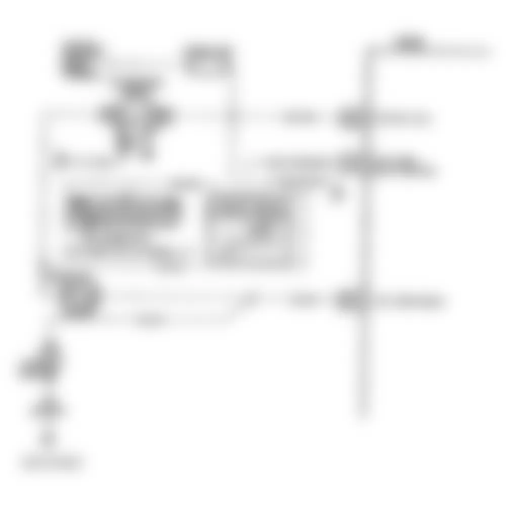 Chevrolet APV 1993 - Component Locations -  CODE 54, Schematic, Fuel Pump Circuit (4.3L C & K Series W/4L60E Trans.)