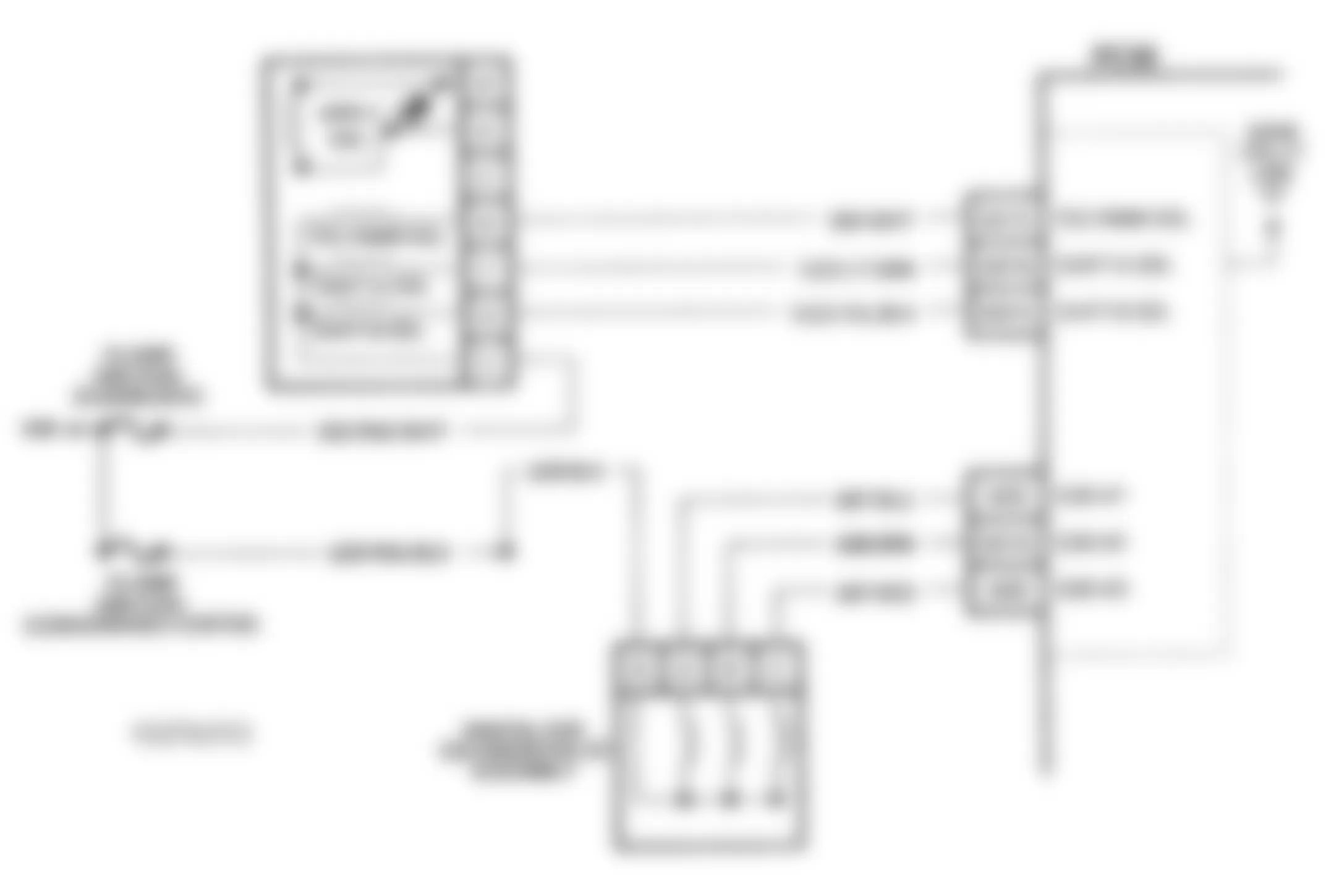 Chevrolet APV 1993 - Component Locations -  CODE 56, Schematic, Quad Driver B Fault (3.8L)