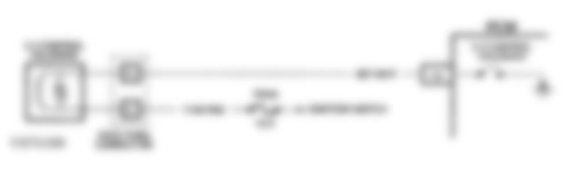 Chevrolet Astro 1993 - Component Locations -  CODE 66, Schematic, 3-2 Control Solenoid Circuit Fault
