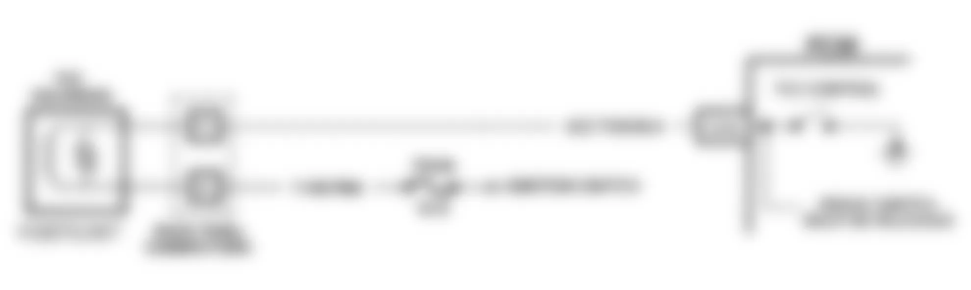 Chevrolet Astro 1993 - Component Locations -  CODE 67, Schematic, TCC Solenoid Circuit Check