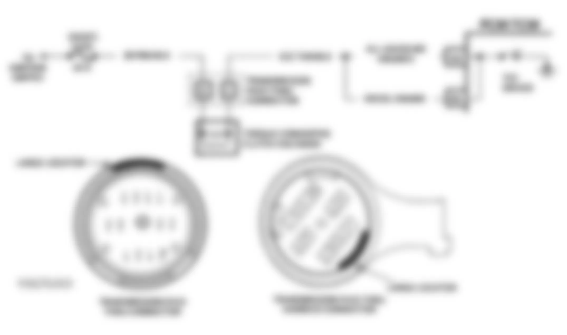 Chevrolet Astro 1993 - Component Locations -  CODE 39, Schematic, TCC Stuck Off (G Series)