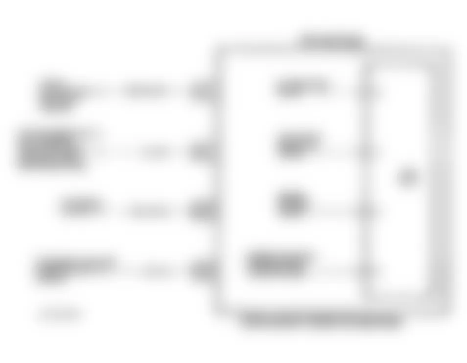 Chevrolet Camaro 1993 - Component Locations -  Code 86 Flow Chart (3.4L F Body) Analog/Digital Error