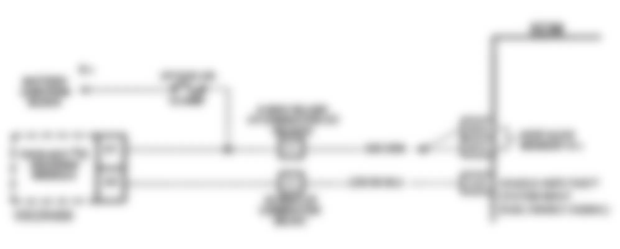 Chevrolet Camaro Z28 1993 - Component Locations -  Code 46 Schematic (3.4L F Body) Pass-Key Circuit