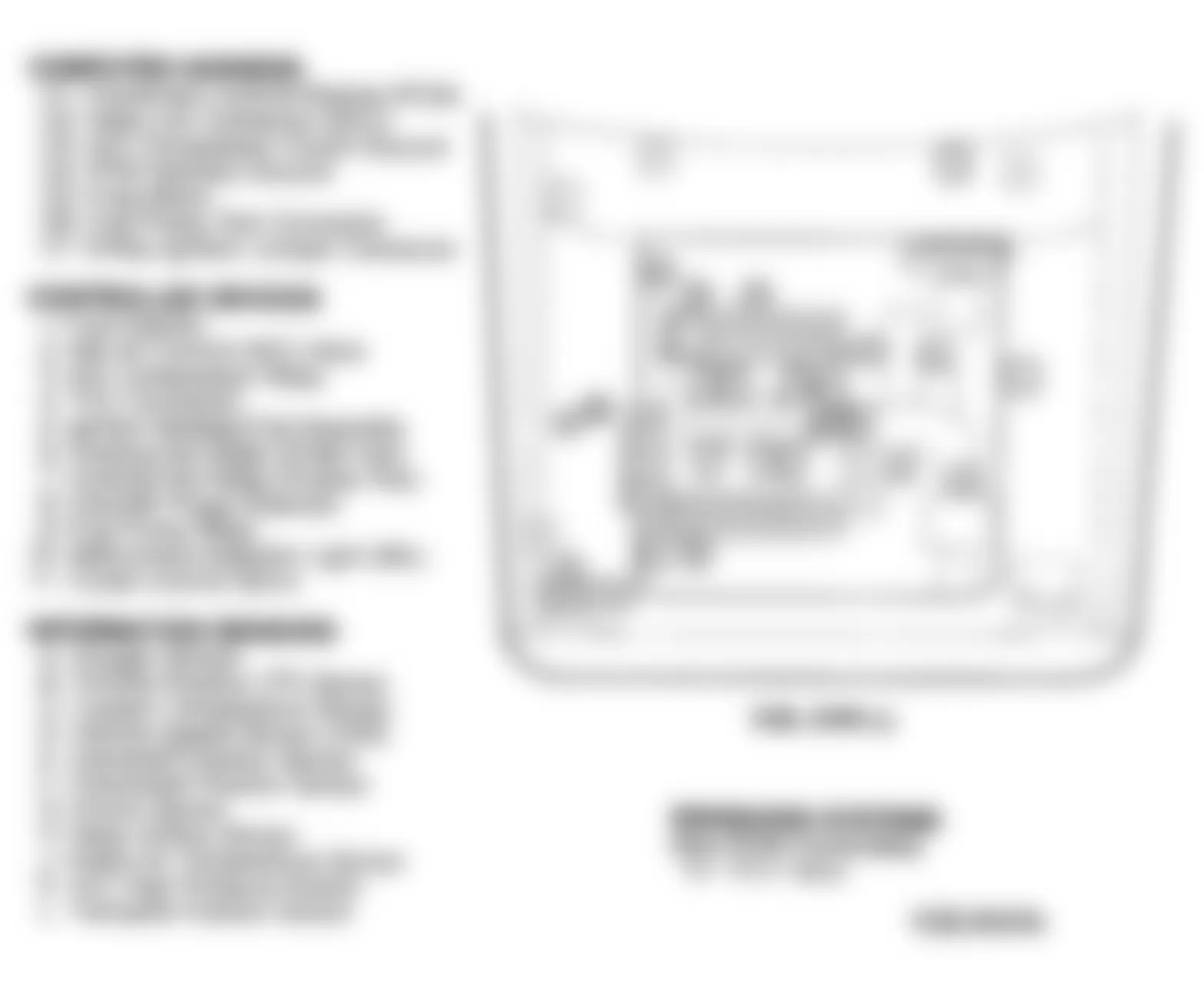 Chevrolet Lumina APV 1993 - Component Locations -  Component Locations (2 Of 2)