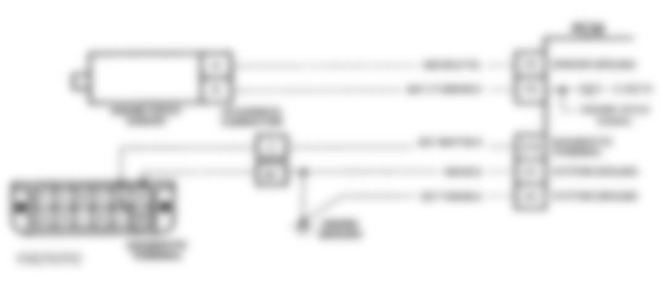 Chevrolet Pickup K1500 1993 - Component Locations -  DTC 12, Schematic, No Reference Pulse (C & K Series A/T)