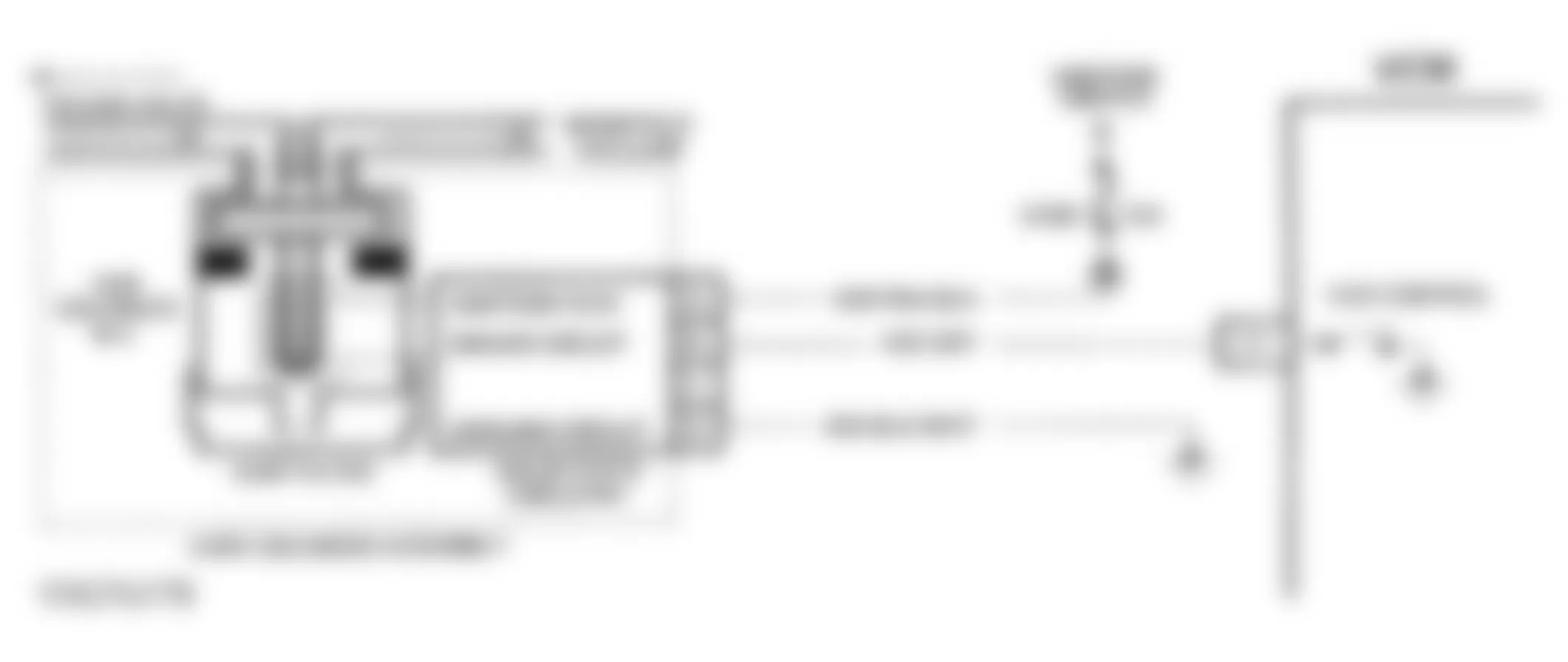 Chevrolet S10 Blazer 1993 - Component Locations -  CODE 32, Schematic, EGR System Error (4.3L S & T Series P/U- Exc. Turbo & CPI)