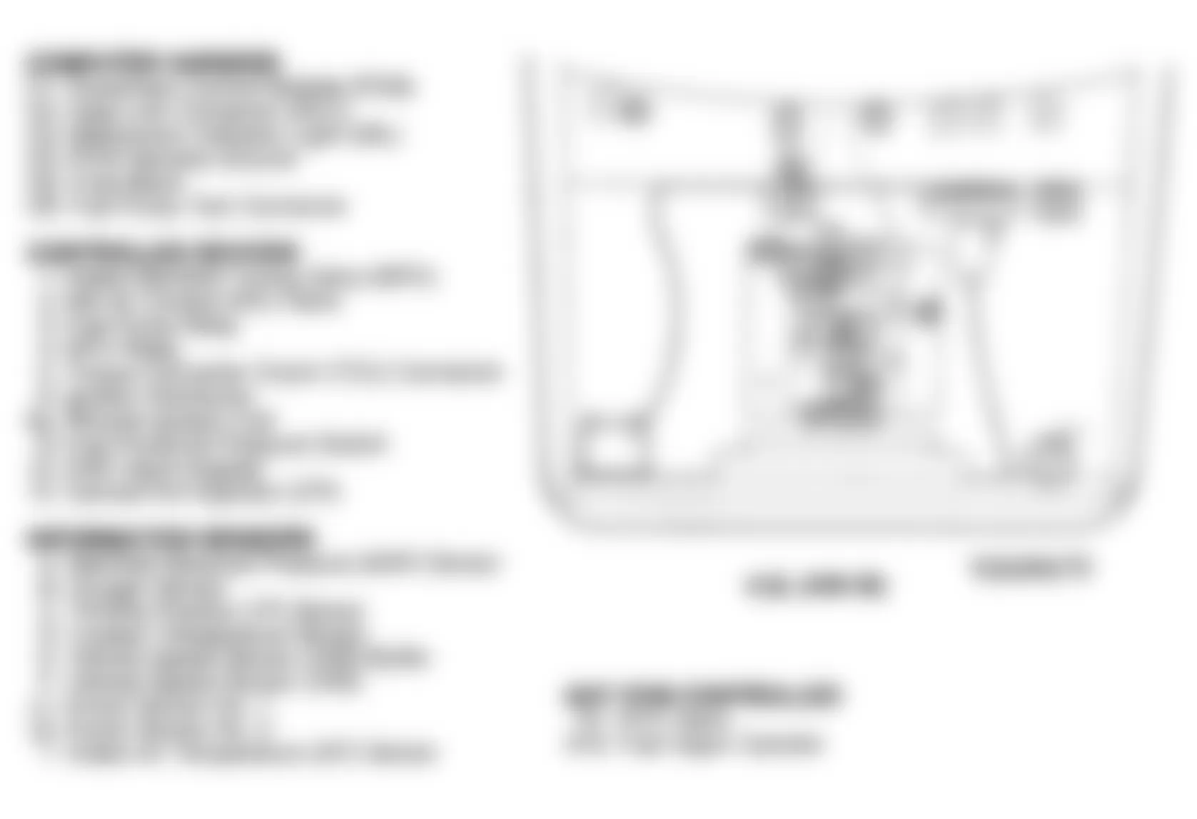 Chevrolet S10 Pickup 1993 - Component Locations -  Component Locations (4 Of 6)