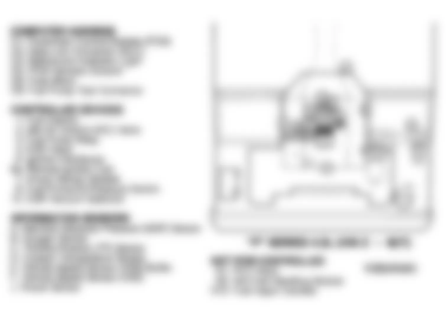 Chevrolet Sportvan G10 1993 - Component Locations -  Component Locations (4 Of 11)