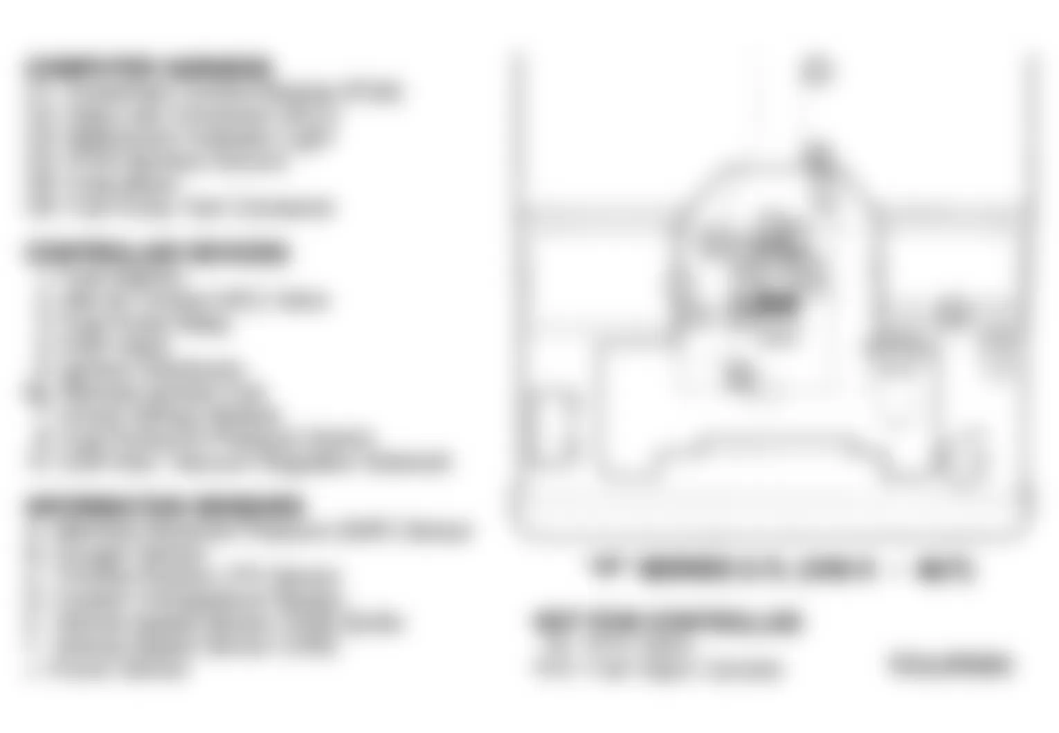 Chevrolet Sportvan G10 1993 - Component Locations -  Component Locations (7 Of 11)
