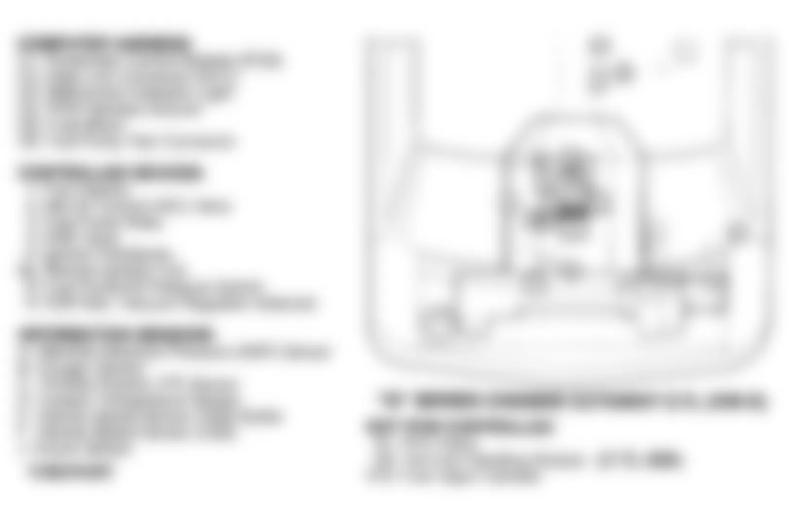 Chevrolet Sportvan G10 1993 - Component Locations -  Component Locations (8 Of 11)