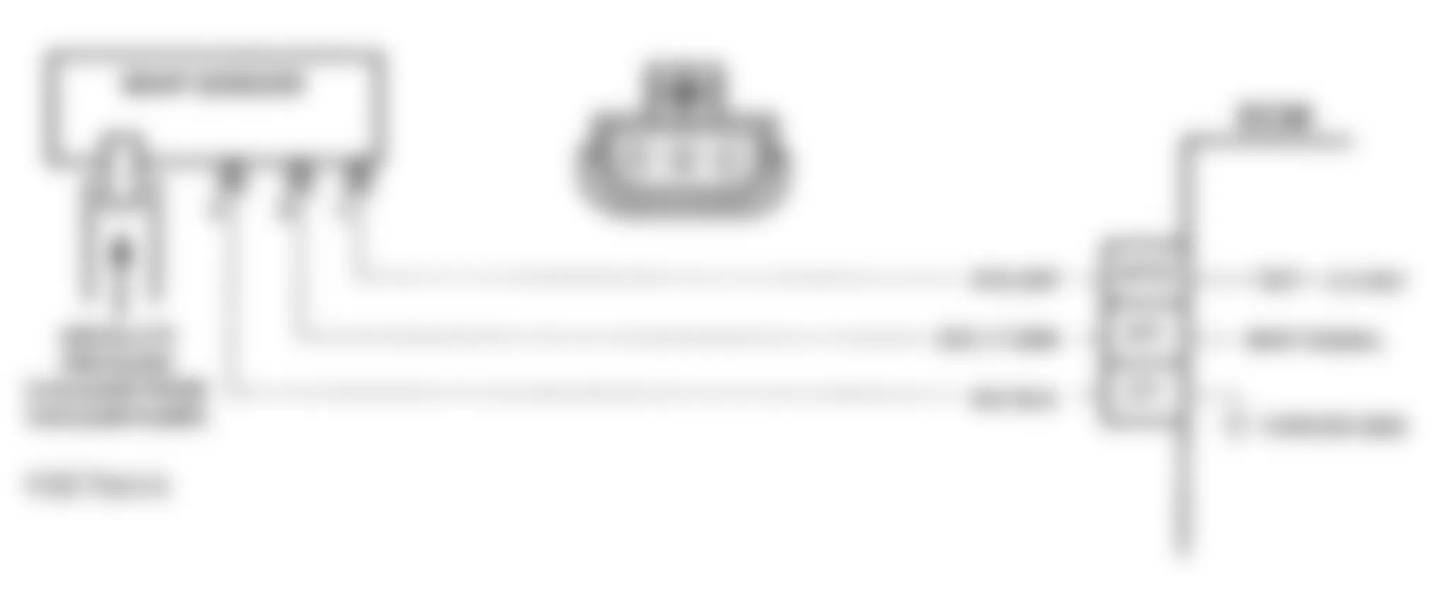 Chevrolet Suburban K2500 1993 - Component Locations -  DTC 53, Schematic, Voltage Reference Overload (M/T)