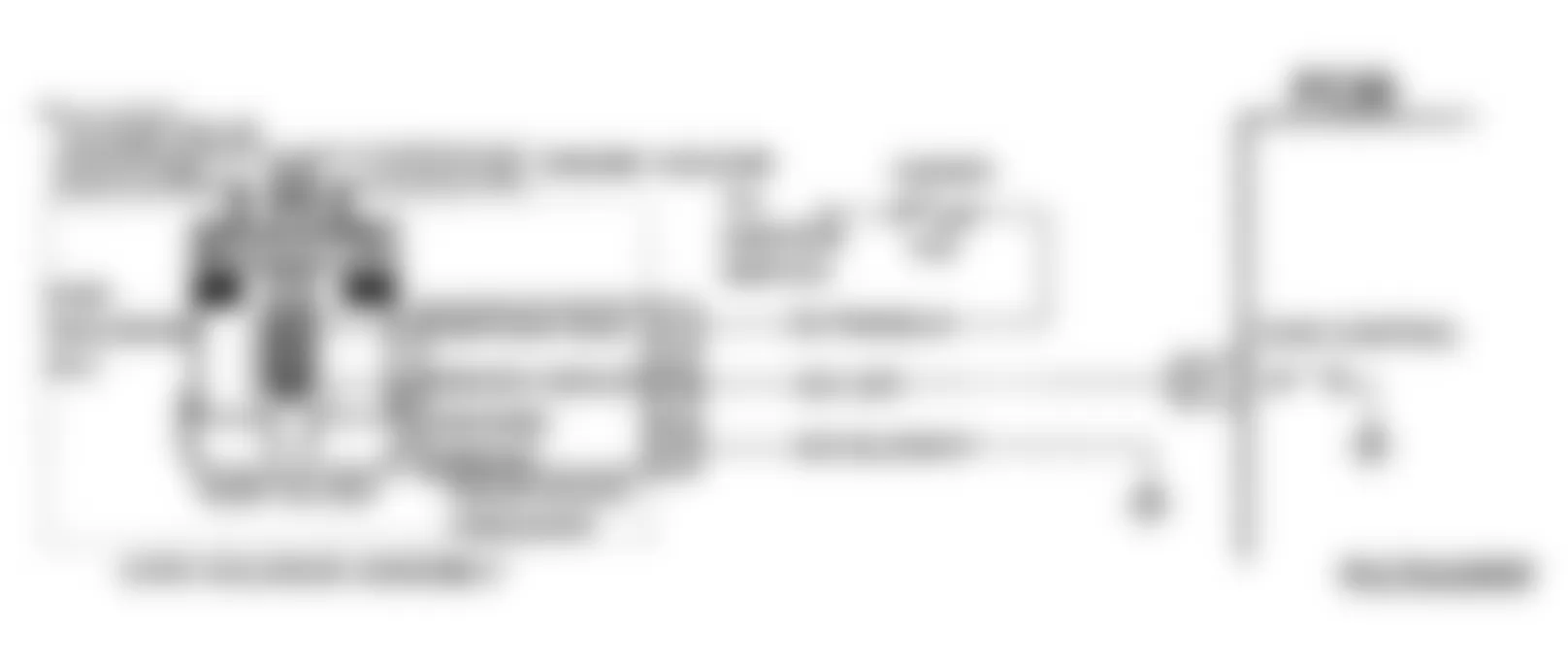 Chevrolet Blazer K1500 1994 - Component Locations -  Code 32 Schematic (G Series) EGR Circuit Error Models Using Ported Vacuum & EVR Solenoid