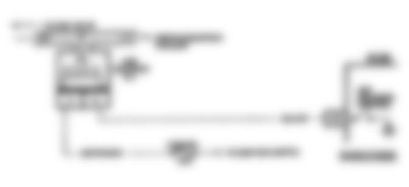 Chevrolet C3500 HD 1994 - Component Locations -  Code 32 Schematic (C & K Series M/T) EGR Circuit Error