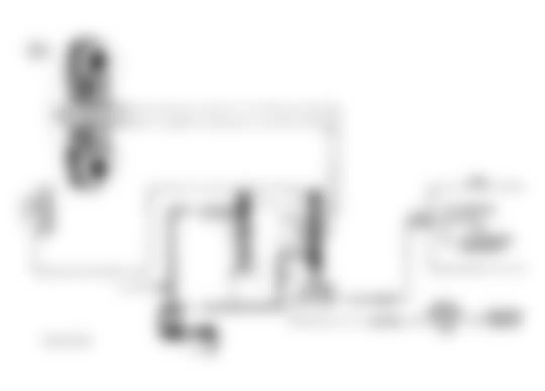 Chevrolet Camaro Z28 1994 - Component Locations -  Code 80 Schematic (3.4L) Transmission Component Slipping