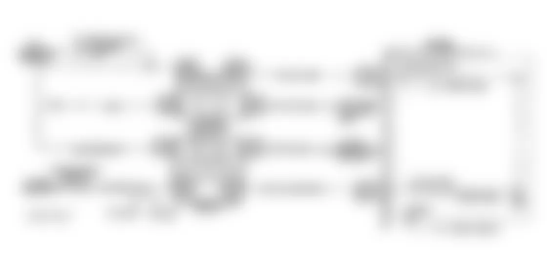 Chevrolet Cavalier 1994 - Component Locations -  Code 28 Schematic (Cavalier) Quad-Driver No. 2 Error