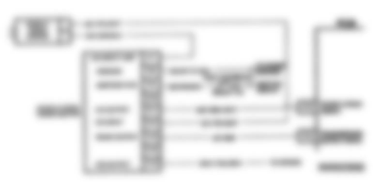 Chevrolet Chevy Van G20 1994 - Component Locations -  Code 24, Schematic (S & T Series Utility Vehicles M/T) Vehicle Speed Sensor