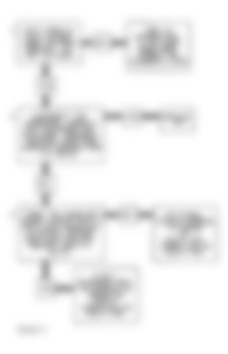 Chevrolet Chevy Van G30 1994 - Component Locations -  Code P0122 Flow Chart Throttle Position Sensor