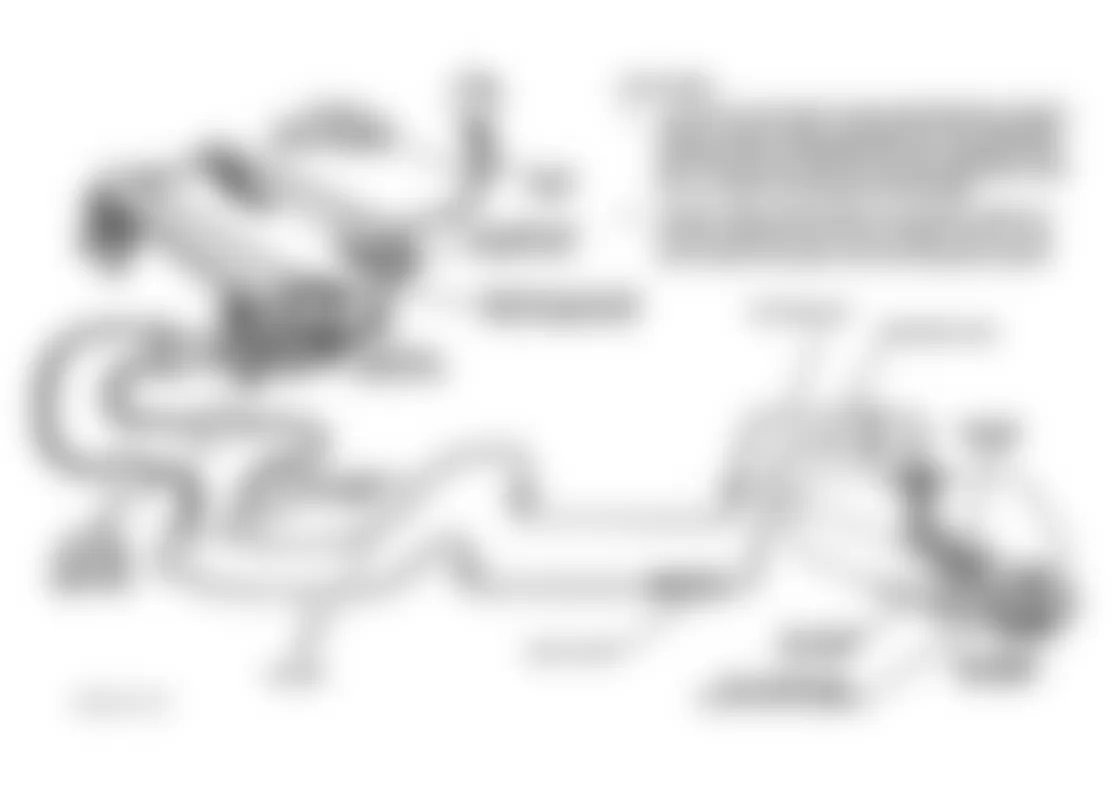 Chevrolet Corvette 1994 - Component Locations -  Code 55 Schematic (Corvette) Fuel Lean Monitor