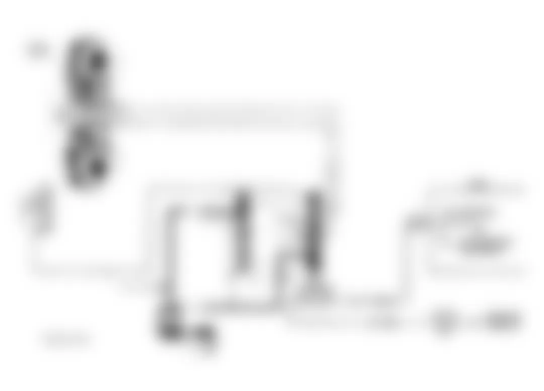Chevrolet Corvette 1994 - Component Locations -  Code 80 Schematic (Corvette) Transmission Component Slipping