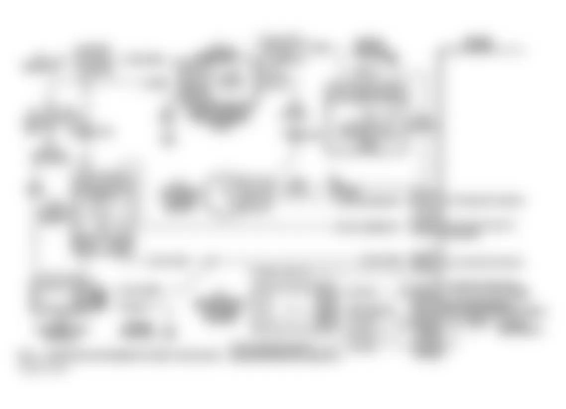 Chevrolet Corvette ZR-1 1994 - Component Locations -  Code 61 Schematic (Corvette) A/C System Performance