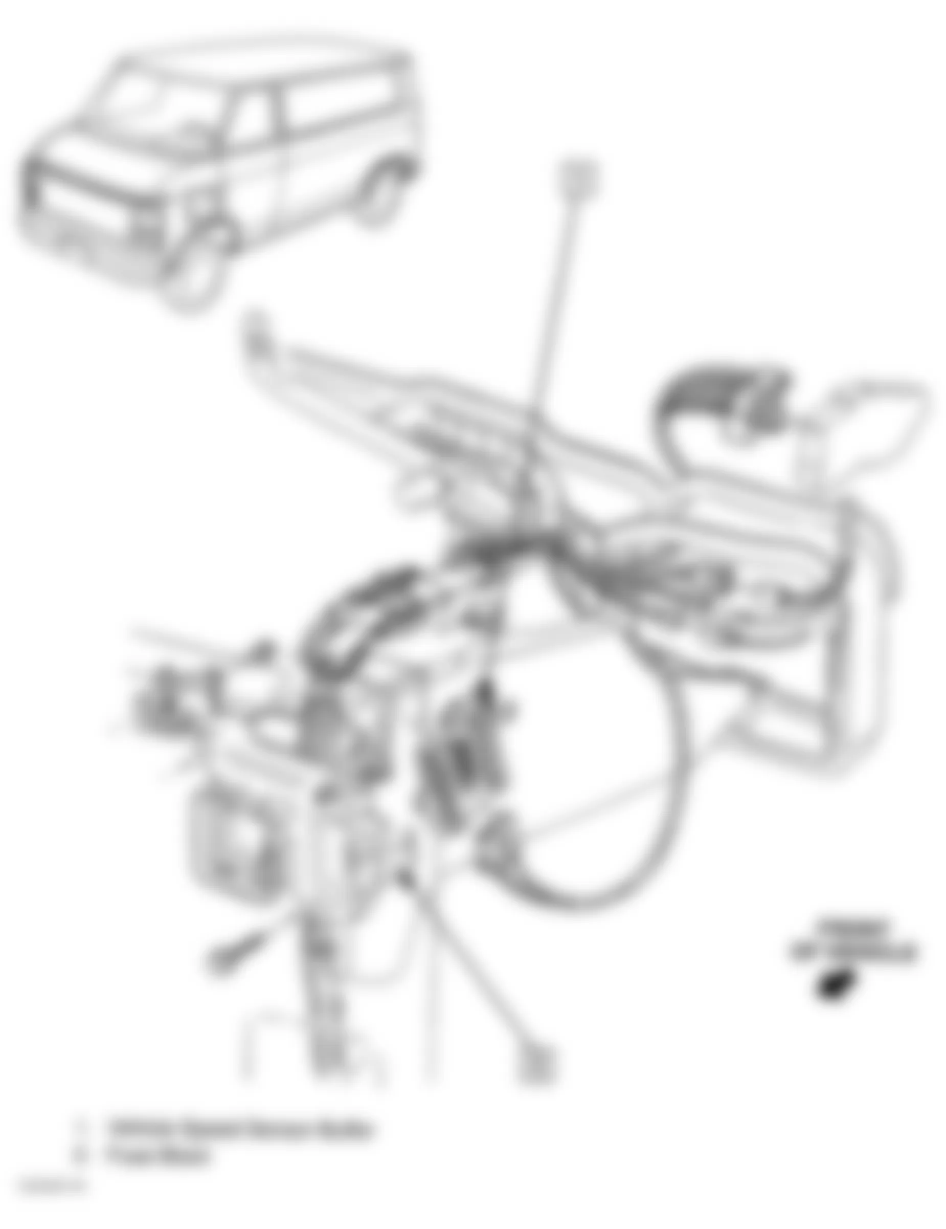 Chevrolet RV Cutaway G30 1994 - Component Locations -  Component Locations (12 Of 12)