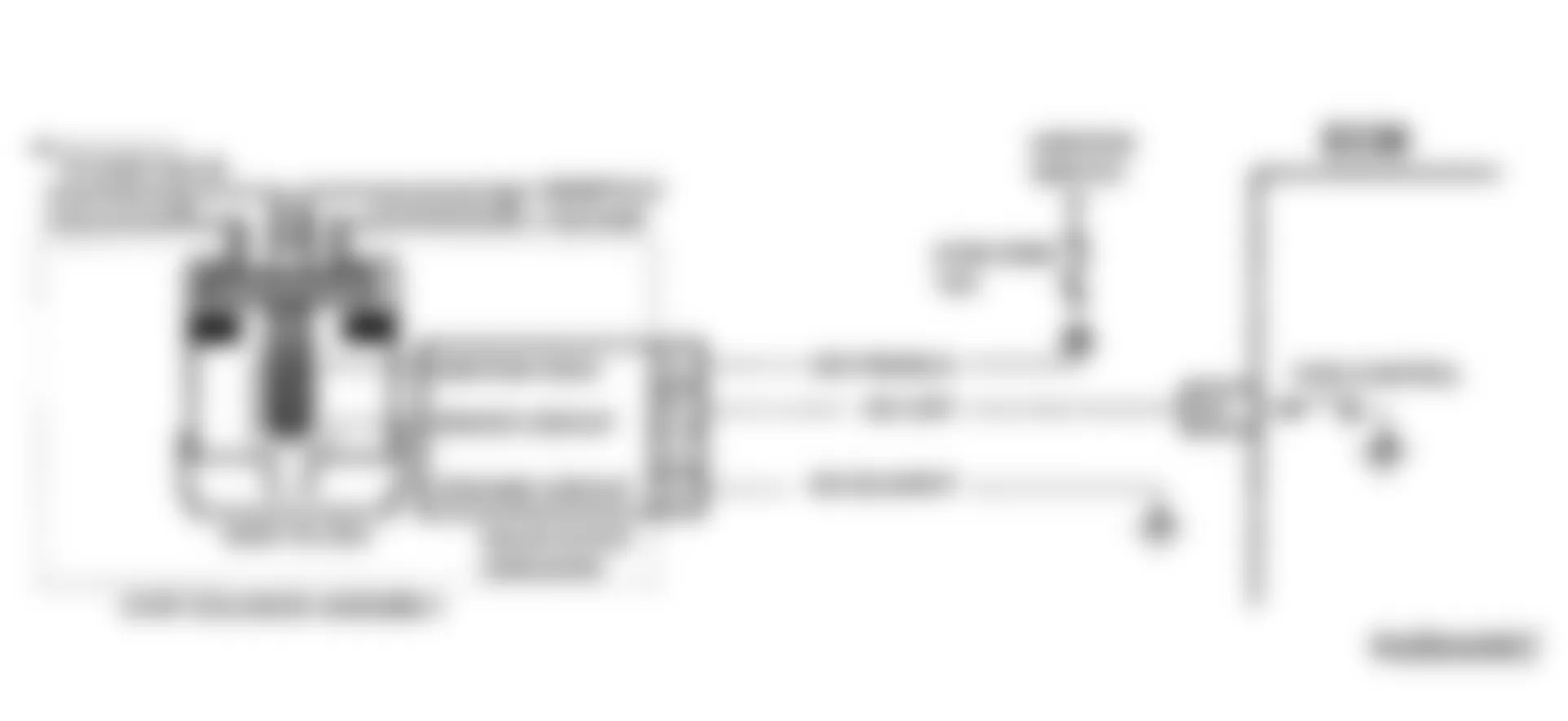 Chevrolet Suburban K2500 1994 - Component Locations -  Code 32 Schematic (P Series 5.7L M/T) EGR Circuit Error Models Using Ported Vacuum & EVR Solenoid