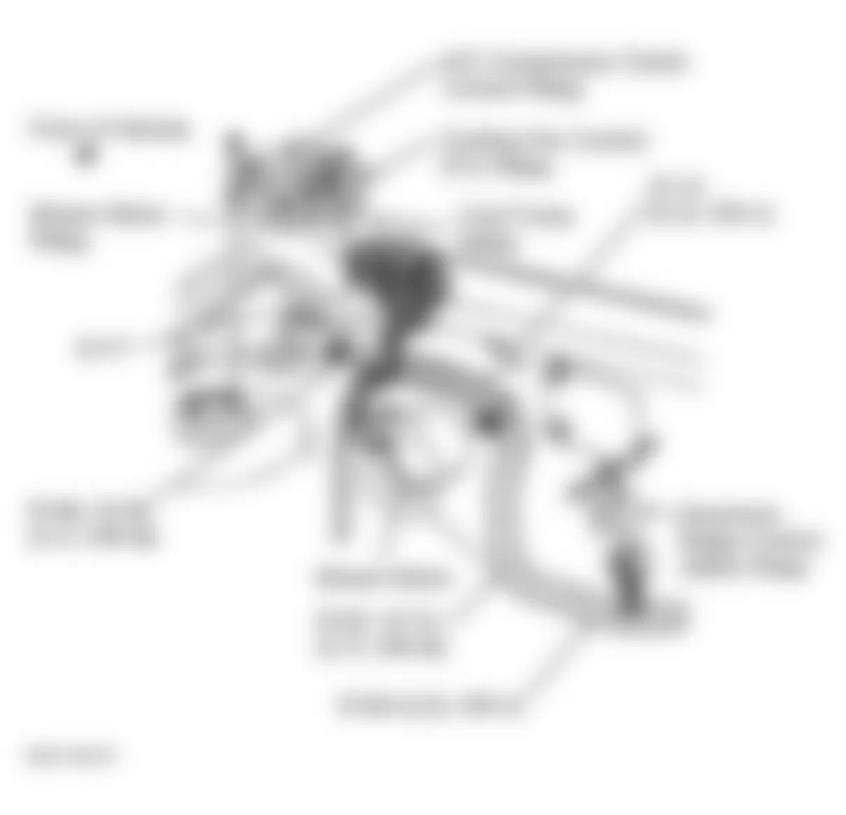 Chevrolet Corsica 1996 - Component Locations -  Right Rear Of Engine Compartment