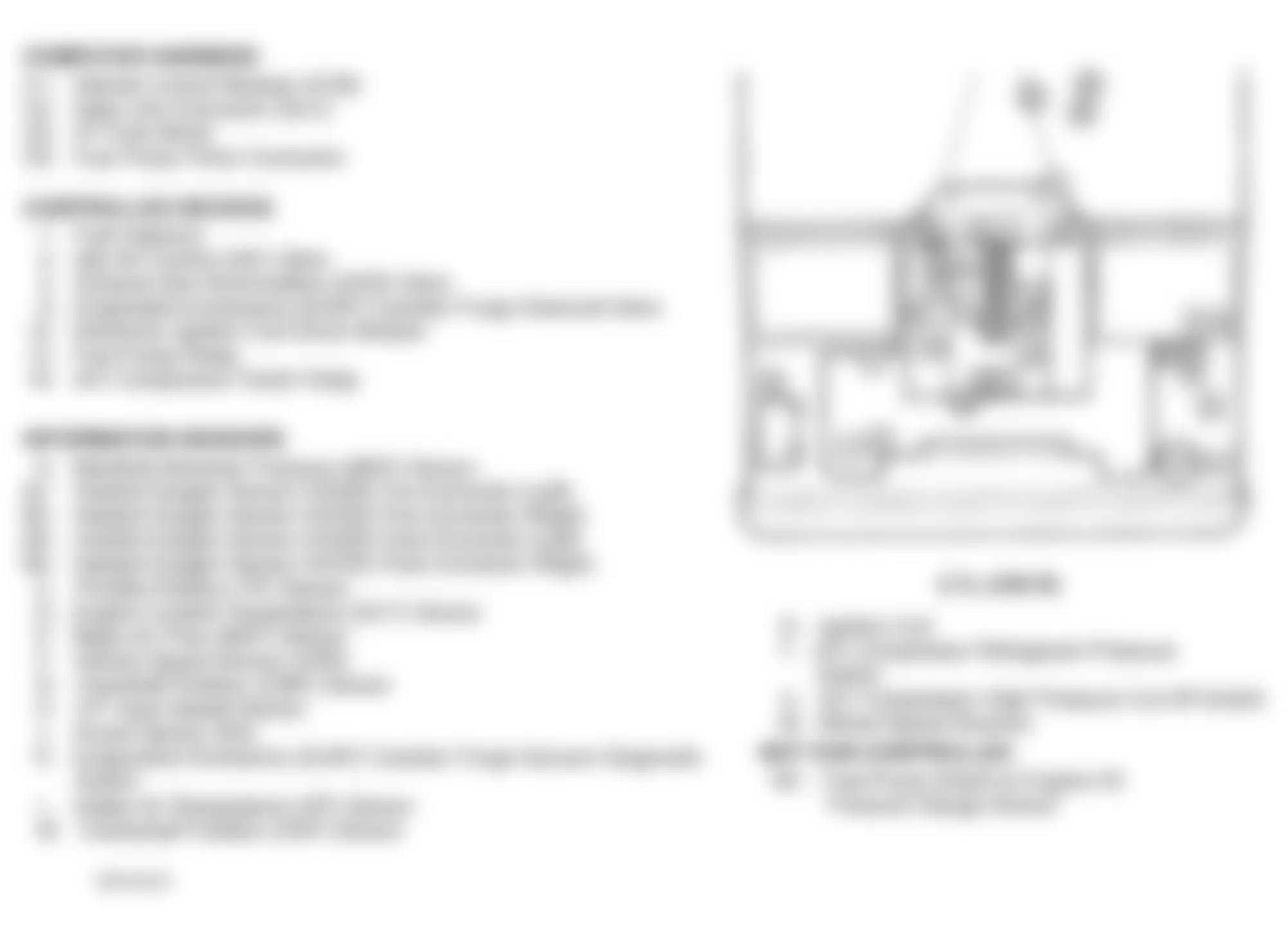 Chevrolet Forward Control P30 1998 - Component Locations -  Engine Compartment (5.7L VIN R)